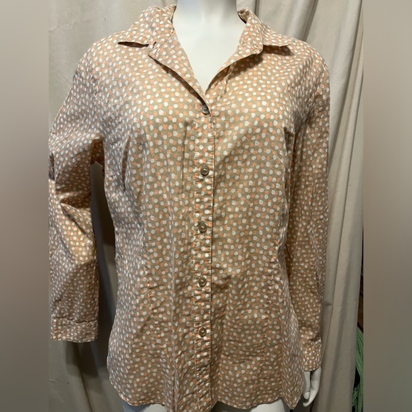 Coldwater Creek no iron button down shirt 12/14 - Picture 1 of 5